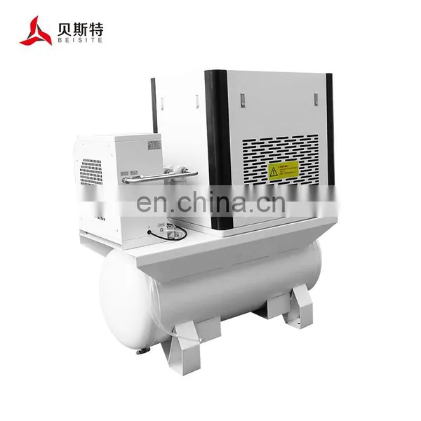 Permanent Magnet All in One Screw Compressor 7.5/11/15/22kw Air Cooling Combined Screw Air Compressor for Sale photo-5