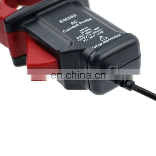 All-sun EM263 AC Clamp Probe Meter Ammeter Current Probe Multi-meter Electronic Tester Input 600A-MAX Output 0-600mV photo-5