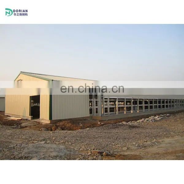 Potable Farm Steel Shed Building Poultry Layer Chicken Houses for Sale photo-5