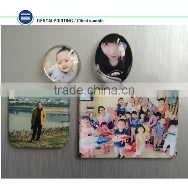 Professional Fridge Magnet Manufactory Waterproof Crystal Rubber Fridge Magnet photo-6
