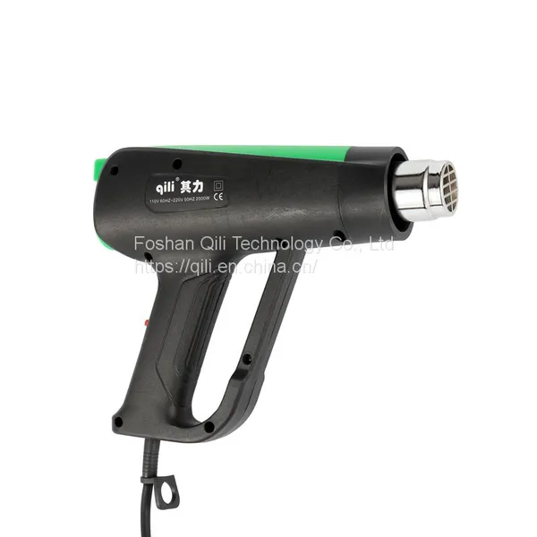 Qr 213A Qili Heavy Duty Industrial Heat Gun Shrink Wrap LCD Digital Display Hot Air Gun Soldering Station photo-4