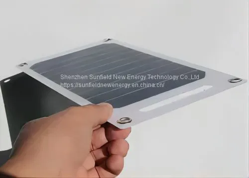 7W 6.6V Portable Mono Flexible Solar Panel for Phone Charging photo-5