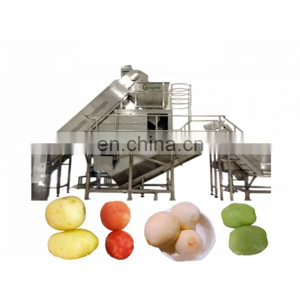 Automatic Commercial Potato Carrot Steam Peeling Machine Auto Industrial Tomato Sweet Tomato Steam Peeler Cheap Price for Sale photo-5