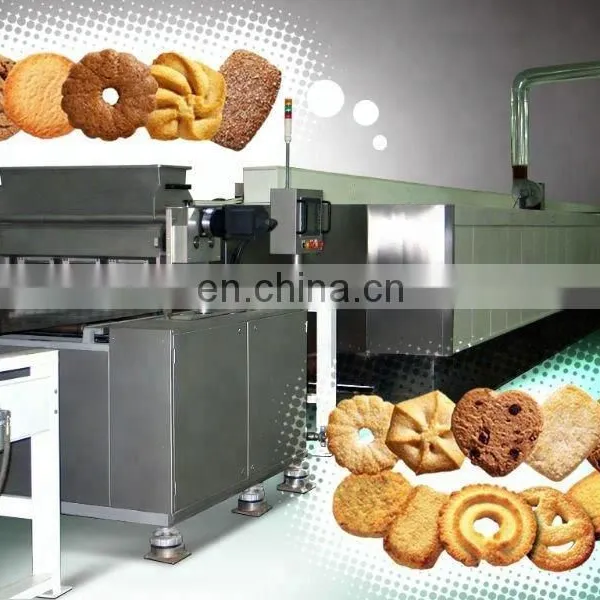 Factory Automatic Soft Hard Biscuit Cookie Making Line photo-2