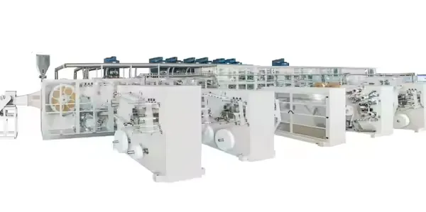 Full Servo High Speed Automatic Disposable Adult Baby Diaper Machine Made in Fujian