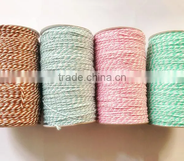 Colorful Christmas Twisted Cord Paper Rope Wholesale photo-6