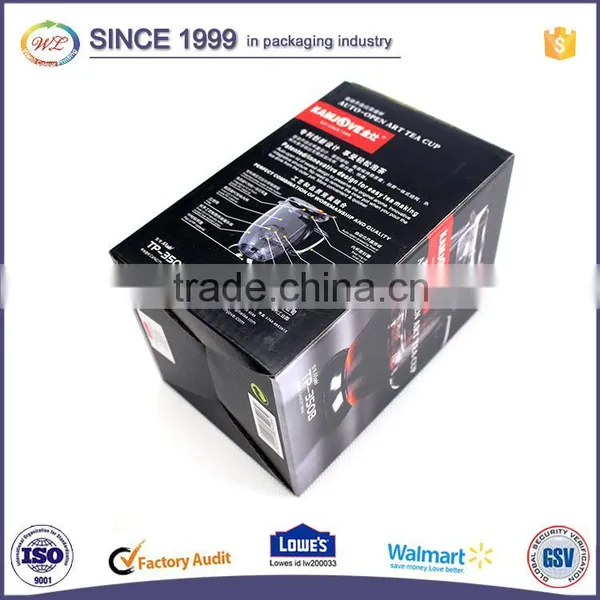 China Factory 5 Ply Color Printing Glossy Black Corrugated Box for Wholesale photo-2