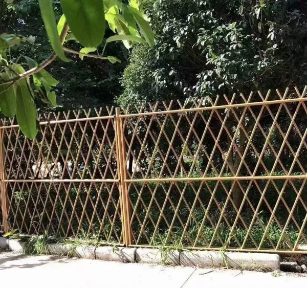 Durable Imitation Bamboo Fence Panels for Home and Farm Protection photo-2