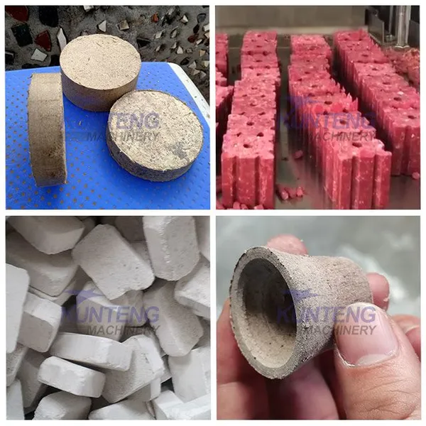 New Type Sugarcane Bagasse Silicon Powder Charcoal Hydraulic Briquetting Machines EPC photo-3