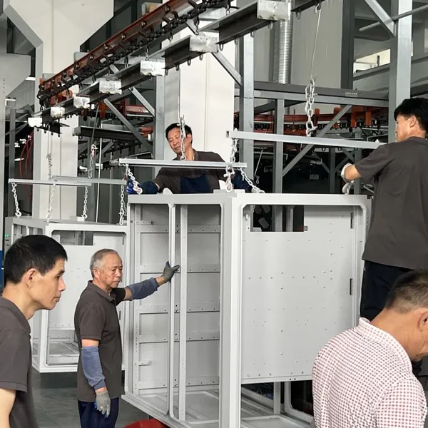 【Automatisierte Pulverbeschichtungsanlage optimiert für die Massenfertigung von Metallschrankgehäusen】， photo-5