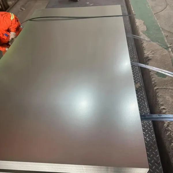 Petroleum and Chemical Industry Good Machinability Galvanized Steel Plate photo-4