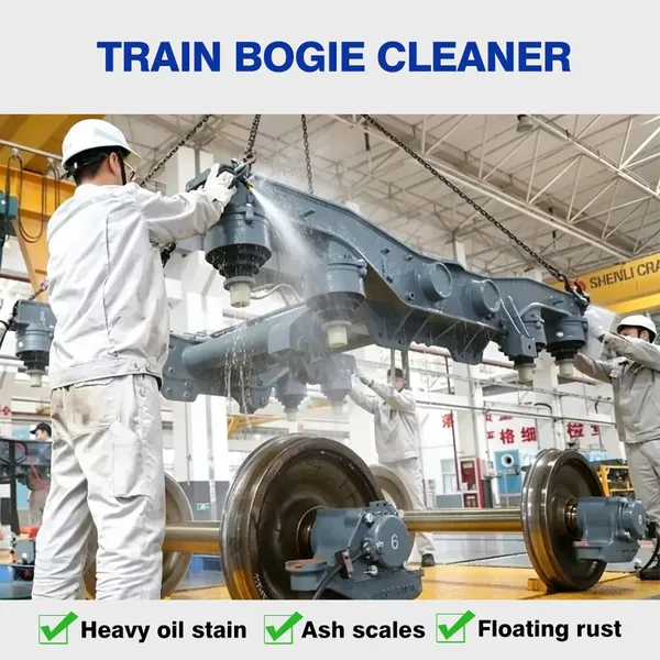 GRB-804B Train Bogie Cleaner Remove Dust Oil Floating Rust For EMU Subway All Types Bogie OEM ODM