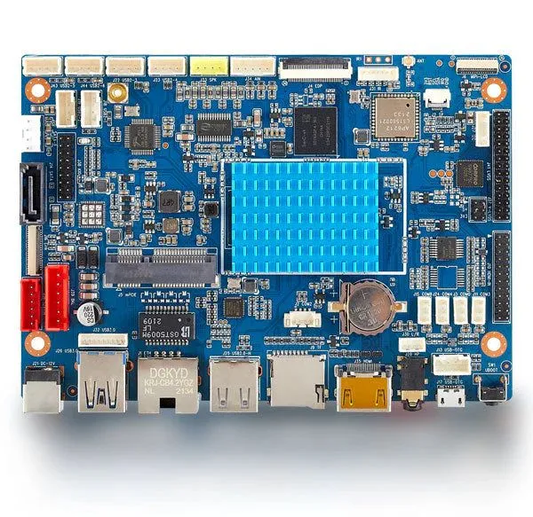 GeniusCore 7 Inch RK3566 Open Frame Industrial Android HMI Panel PC K-3566 | Low Power Capacitive Touch photo-4