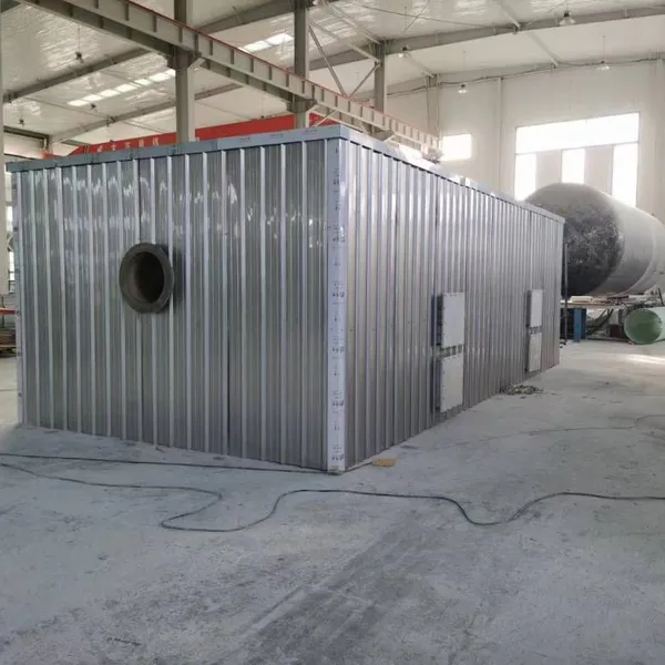 Haoqing Hebei Frp Biological Deodorization Box, 95%-99% Deodorization Efficiency, Plc Automatic Control, Biological Filter, Deodorization Box photo-3