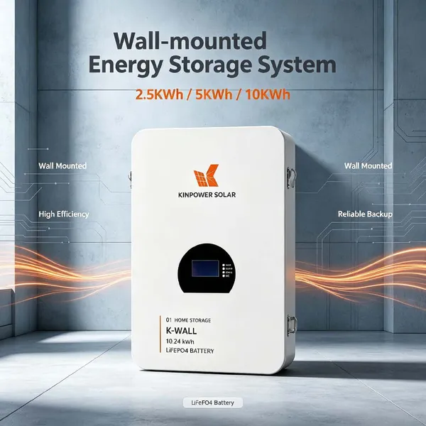 10kWh LiFePO4 Home Battery for High-Capacity Residential Solar Storage
