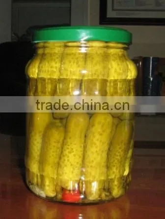 Pickled Cucumber With US FDA Certificate