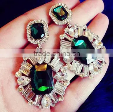 China Jewelry Wholesale Gemstone Earring 925 Sterling Silver Luxury Jewelry photo-2