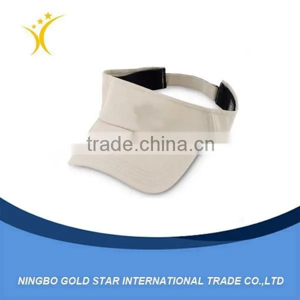 2015 wholesale Fashionable Style Polyester Mesh Sports Sun Visor Cap