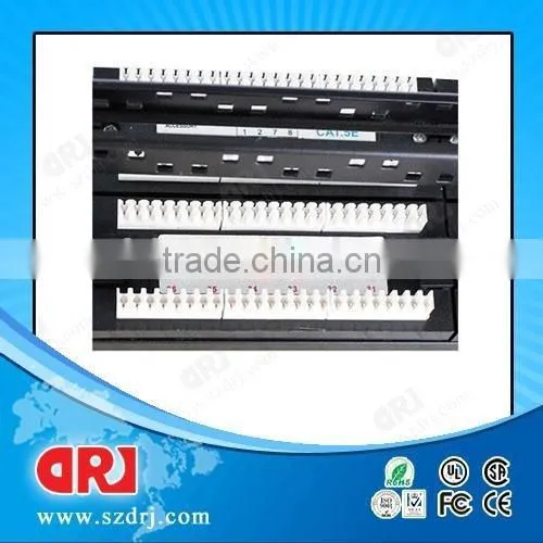 China Supplier 2U Cat5e UTP RJ45 48 Ports Patch Panel photo-2