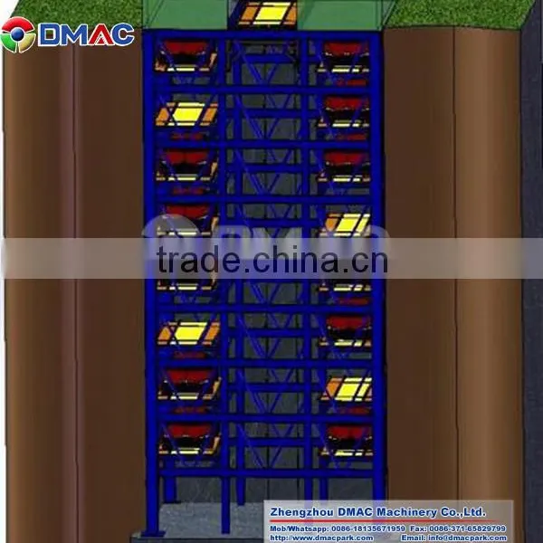 High Quality China 50 Cars Top Brand Vehicles Automatic Tower Parking System From DMAC photo-2