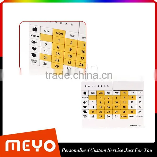 2016 New Building Block Calendar,Children Cute Design Calendar photo-3