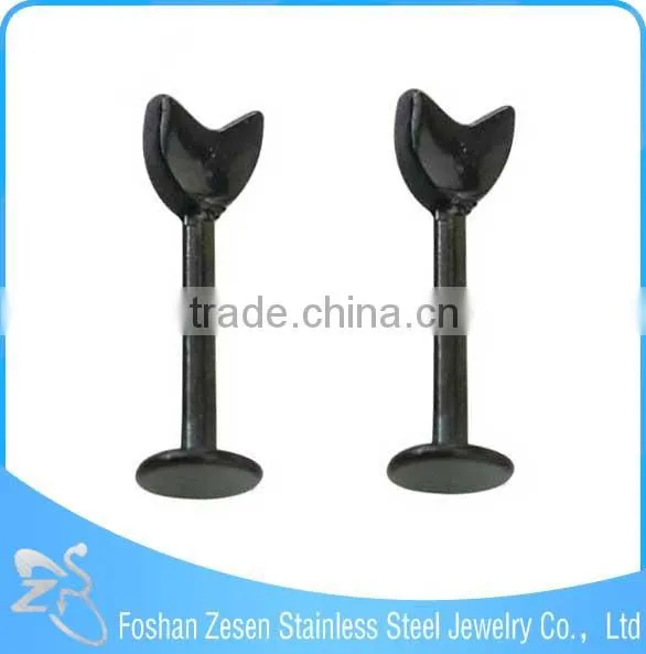 2016 Stainless Steel 16g Lip Rings Piercing Labret Jewelry Piercing Labret Studs photo-4