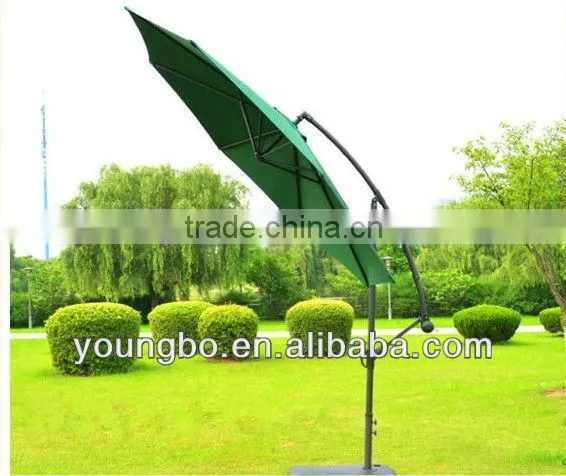 9' Windproof Patio Side Pole Umbrella photo-5