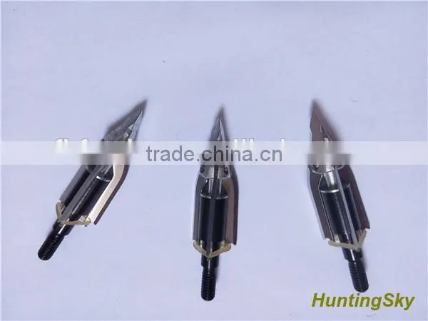Archery Broadheads 3 Rotary Blade Hunting Shooting Archery Bow Arrow Tips For Crossbow Compound Arrow photo-2