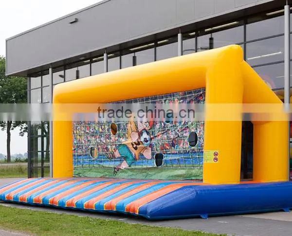 Customize Football Target Toss Game Inflatable Soccer Goal Post for Sale photo-3