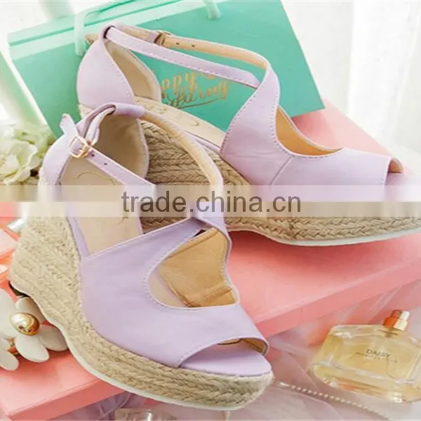 Ladies Wedge Shoes Sexy Summer Latest Wedge Shoes photo-2