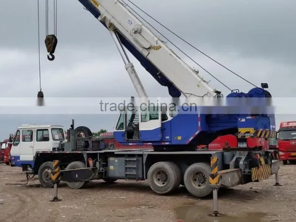 Original Truck Crane for Sale, GT550E Moblile Crane Made in Japan for Sale photo-4