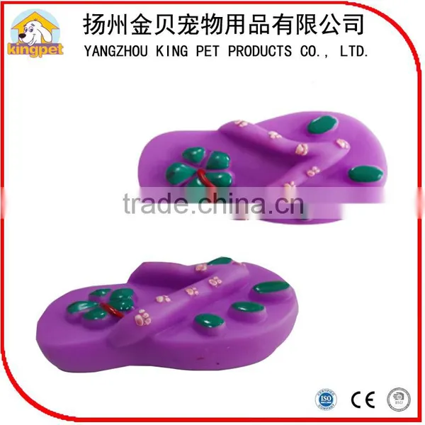 Pet Chew Accessories Rubber Squeaky Dog Shoe Toy photo-4