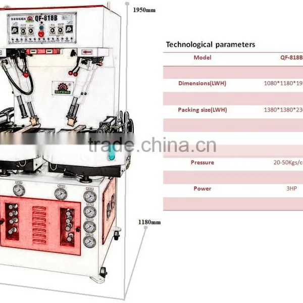QF-818B Heavy-duty Sole Presser Machine Shoe Machine photo-2