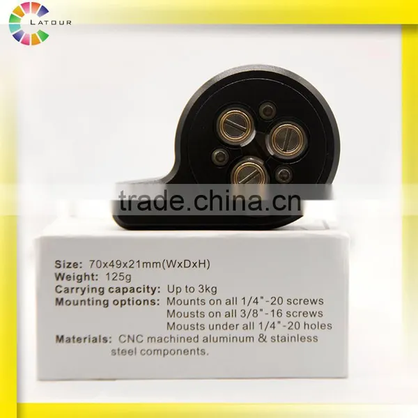 Camera Accessories Video Shooting Mount Head Mini Camera Head Quick Release One photo-5