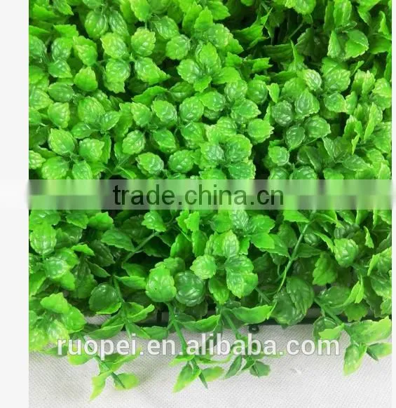 New Designe Artificial Hot Sale Leaf Green Wall for Garden Decor photo-3