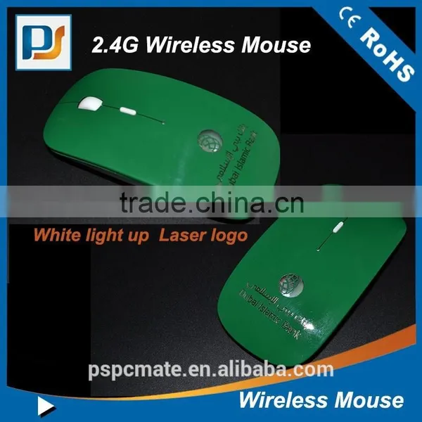 Ultra Slim Wireless USB Computer Mice 2.4G Wireless Mouse photo-2