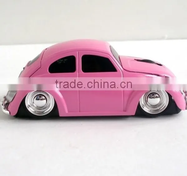 Cute Computer Car Shape Wireless Gift Mouse With Usb Nano Receiver photo-2
