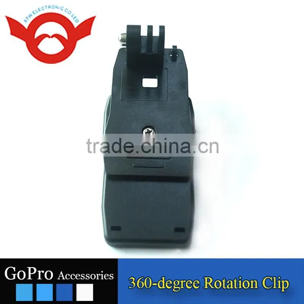 360-degree Rotation Clip & Screw for GoPro Hero 2/3/3+/4/4 Session photo-2