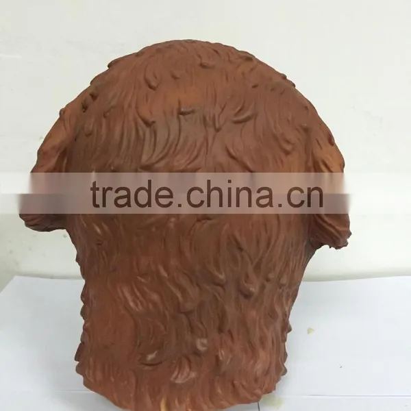 Halloween Party Cosplay Tactic Dog Latex Rubber Mask Costume Dress Carnival Costume photo-4