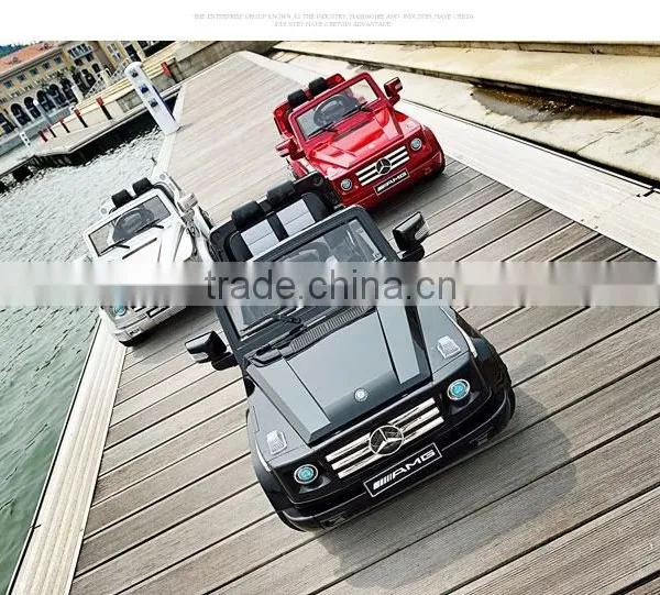 Licenced Twin Seats Ride On Car Mercedes Benz G55 With Music photo-5