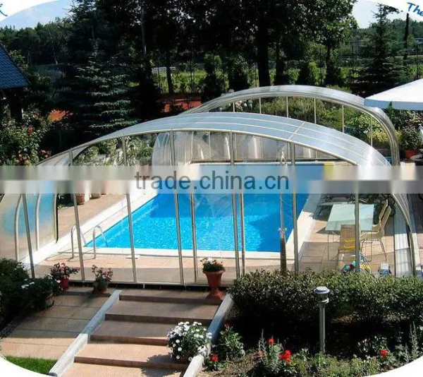 2015 Hot Sales Hard Polycarbonate Plastic Swimming Pool Cover photo-2