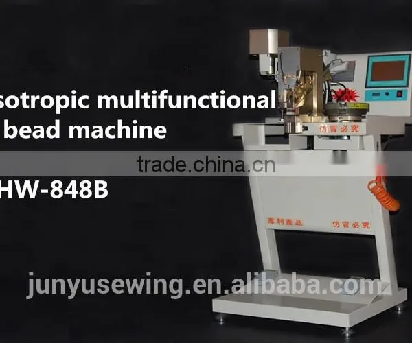 New Generation Professinal Manufactury Price Ultrasonic Clothing Beading Sewing Machine