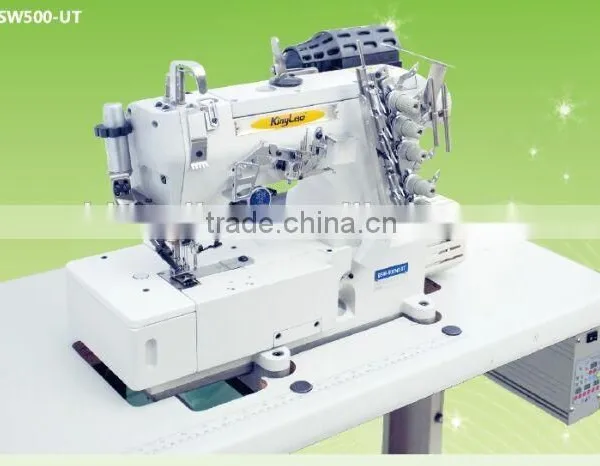 High Grade Flat Bed High-speed Interlock Sewing Machine Price photo-2