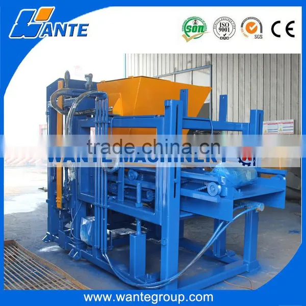 Wante Machinery QT4-15C Automatic Hydraulic Concrete Block Machine Price photo-2