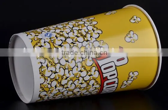 Wholesale Cardboard Laminating 32oz/46oz/64oz/85oz Popcorn Bucket photo-4