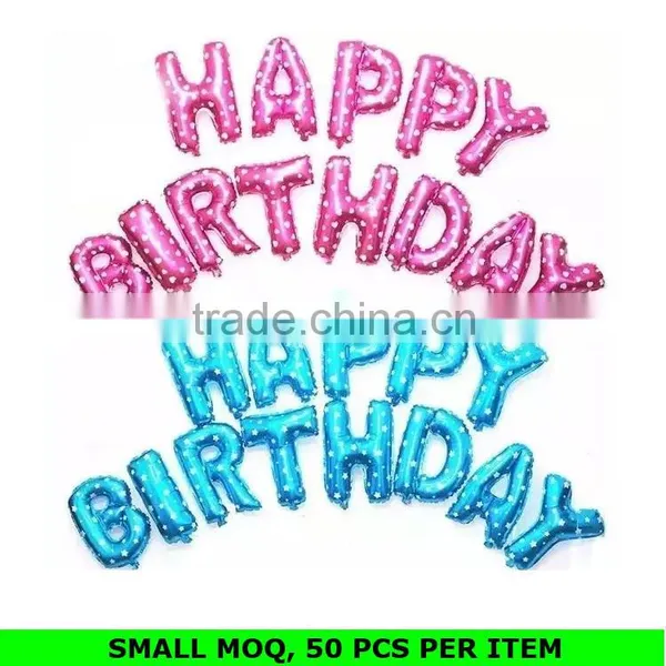 Factory Hot Sale Letter Balloons Indoor Birthday Party Decoration 50 Years photo-4