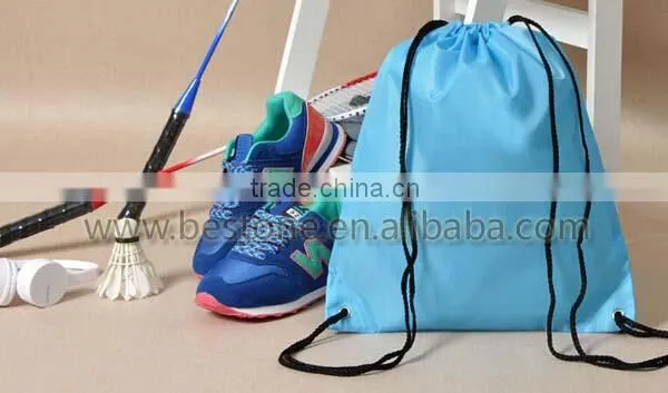 Custom Waterproof String Backpack Bag photo-4