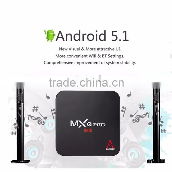 MXQ PRO 4K Android 5.1 S905 QUAD CORE Kodi Stream Box Kodi Preinstalled Add Ons Watching European Cup Football Free photo-5