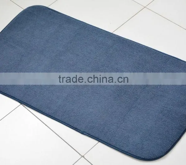 Sinland Anti-slip Bath Rug Non-slip Bathroom Mat Soft Door Mat 16 by 32 Inch (Dark Grey) photo-2