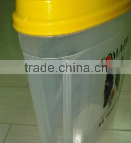 H508B 2KG 5liter Plastic pp Pet Food Container photo-2